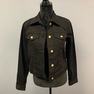 Michael Kors Black Jean Jacket Small NWT